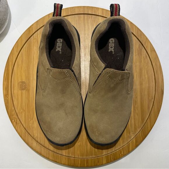 GBX Raven Tan Leather Up Trail Hiking Shoe Kid's 4 Outdoor Trek Boot Gorpcore - Picture 7 of 11